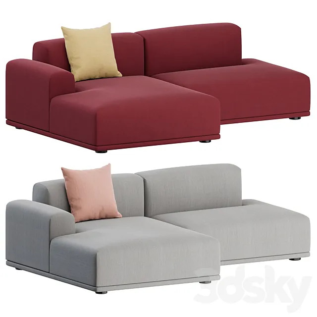 Connect Sofa 2 Seater 02 by Muuto 3DModel
