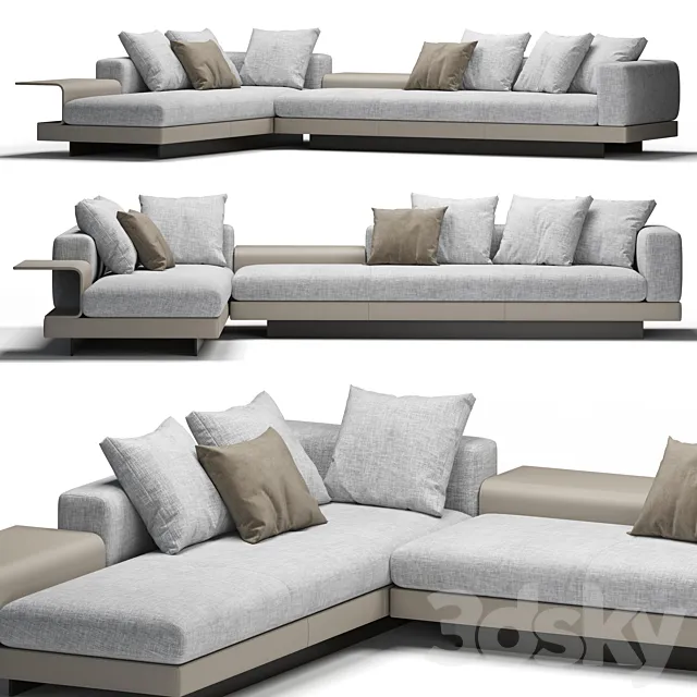 Connery Sofa 3DModel Connery Sofa 3DModel