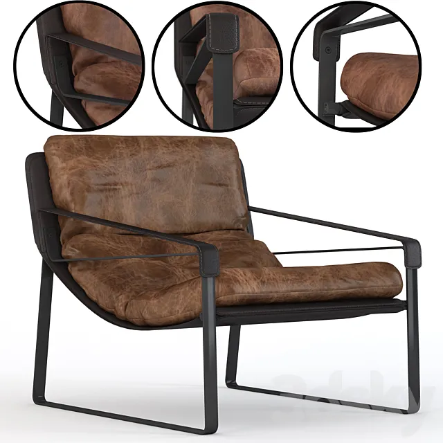 Connor chair 3D Model Connor chair 3D Model