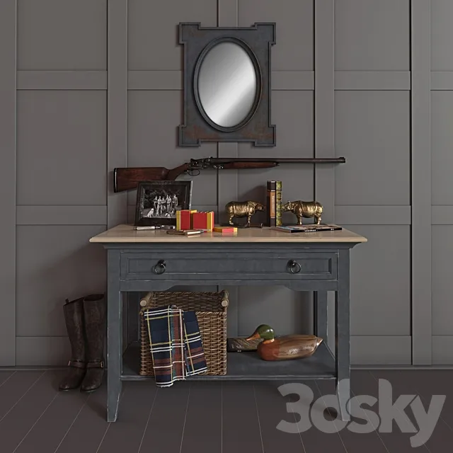 Console 3D Model Console 3D Model