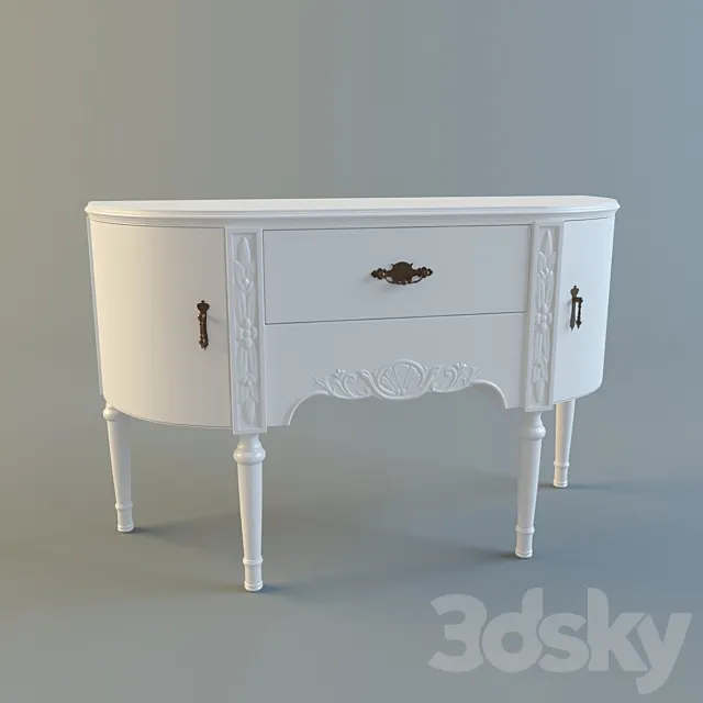 Console 3D Model Console 3D Model