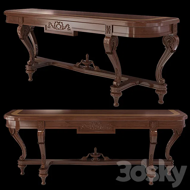 Console Angelo Cappellini Rubens 3D Model