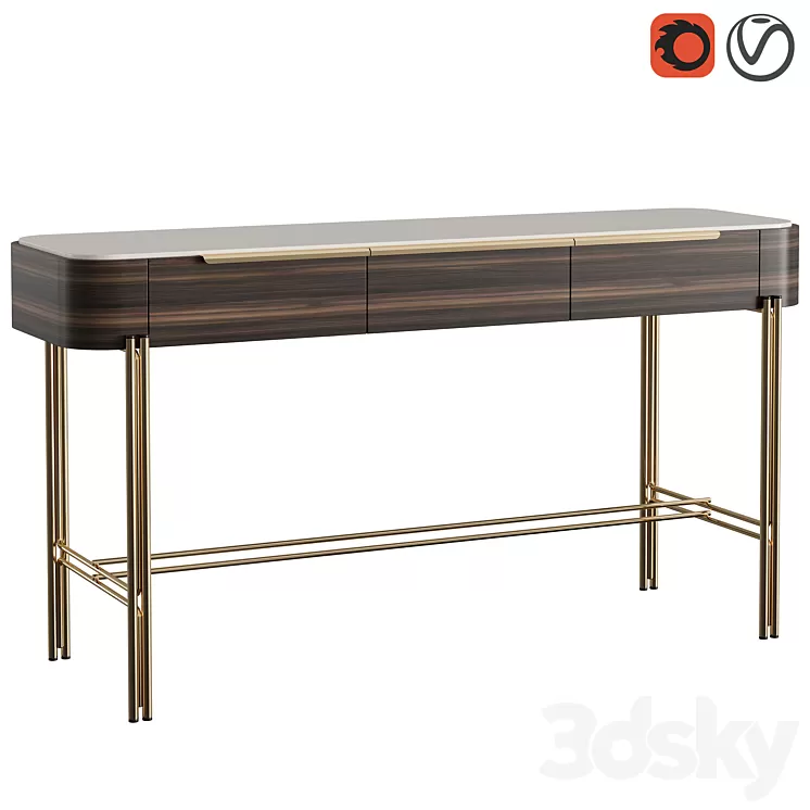 Console BAMBOO 3D Model Console BAMBOO 3D Model