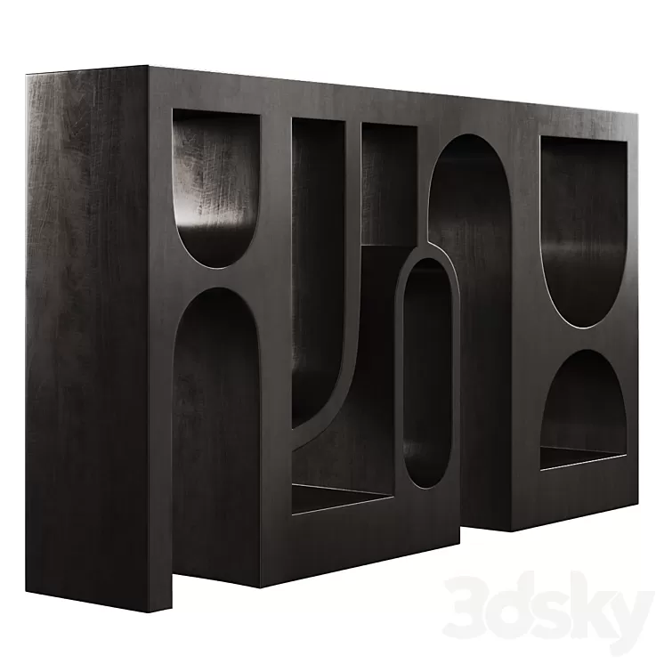 Console Belle Royalle 3D Model Console Belle Royalle 3D Model