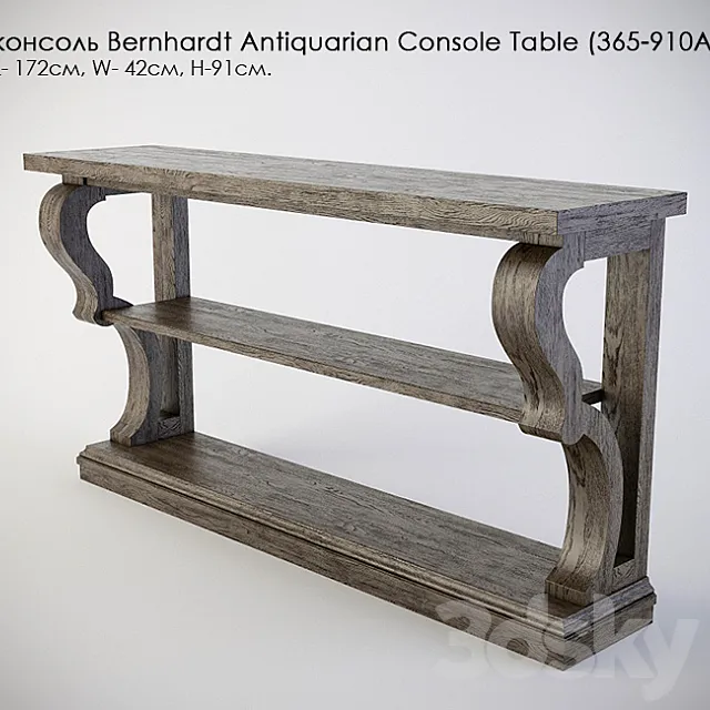 Console Bernhardt Antiquarian Console Table (365-910A) 3DModel