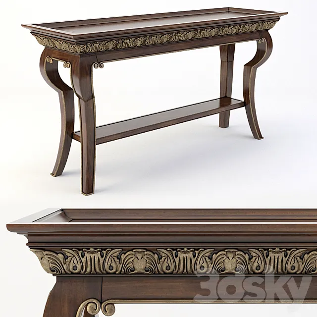 console Bernhardt Villa Medici (355-912) 3D Model console Bernhardt Villa Medici (355-912) 3D Model