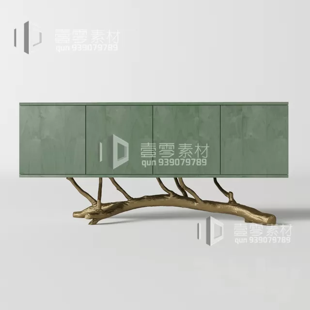 CONSOLE & CABINETS 3D MODELS – VOL.10 – No.042