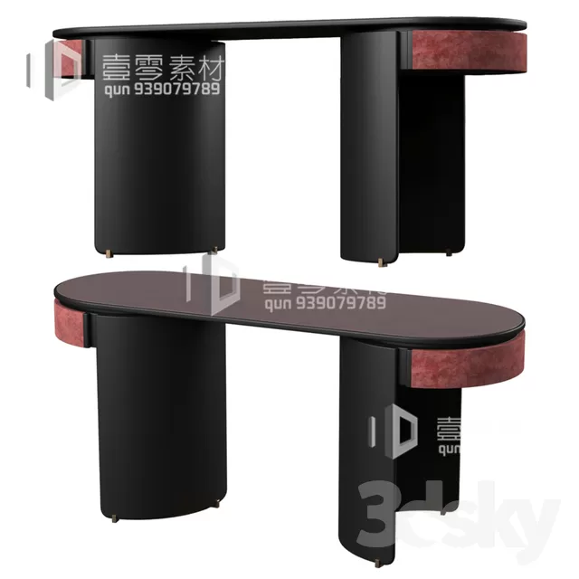 CONSOLE & CABINETS 3D MODELS – VOL.10 – No.097