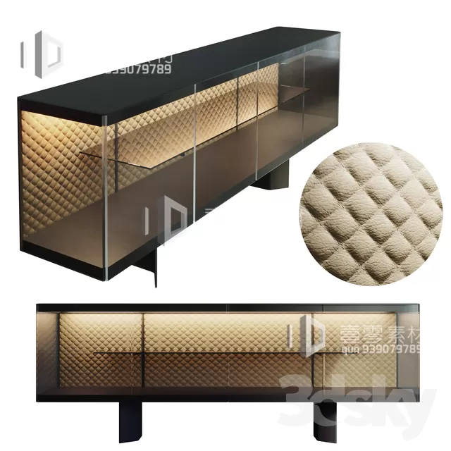 CONSOLE & CABINETS 3D MODELS – VOL.10 – No.104