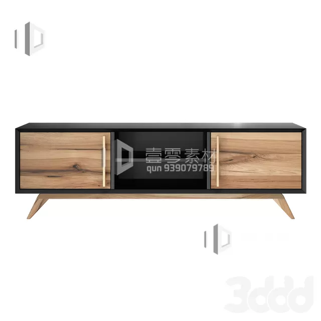 CONSOLE & CABINETS 3D MODELS – VOL.10 – No.109