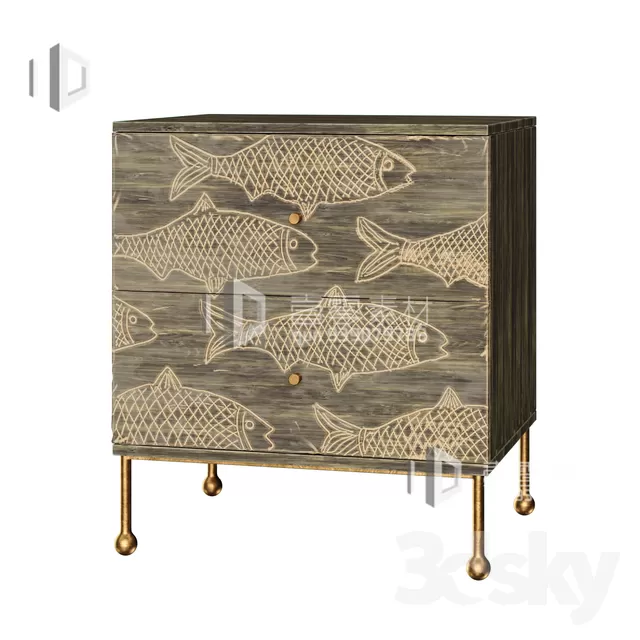 CONSOLE & CABINETS 3D MODELS – VOL.10 – No.114