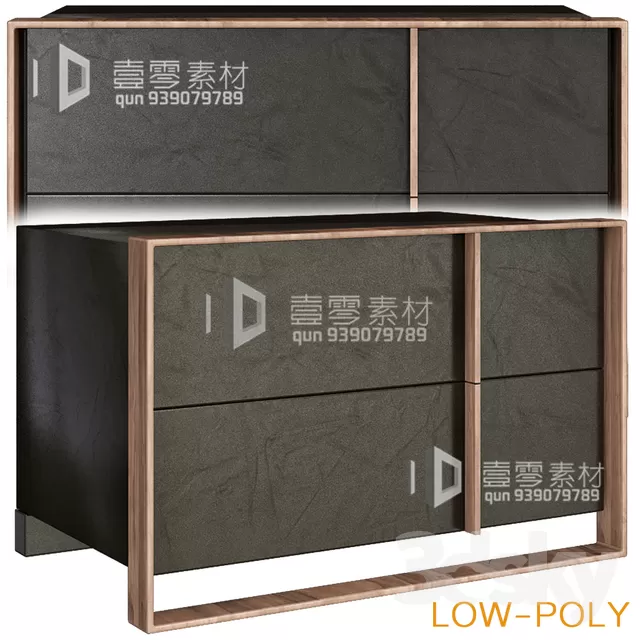 CONSOLE & CABINETS 3D MODELS – VOL.10 – No.131