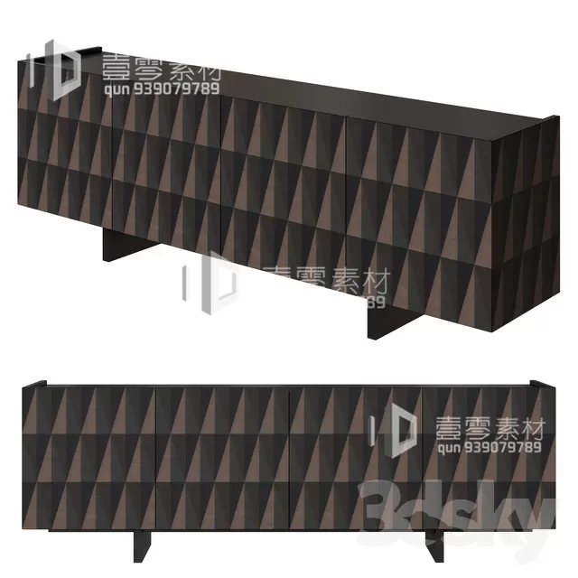 CONSOLE & CABINETS 3D MODELS – VOL.10 – No.141
