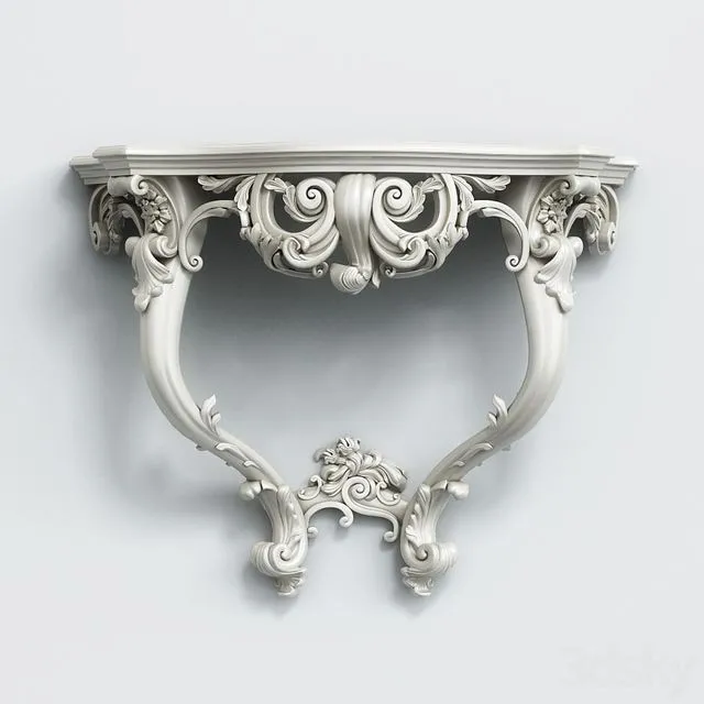 Console Chelini FCBM 717 3D Model Console Chelini FCBM 717 3D Model