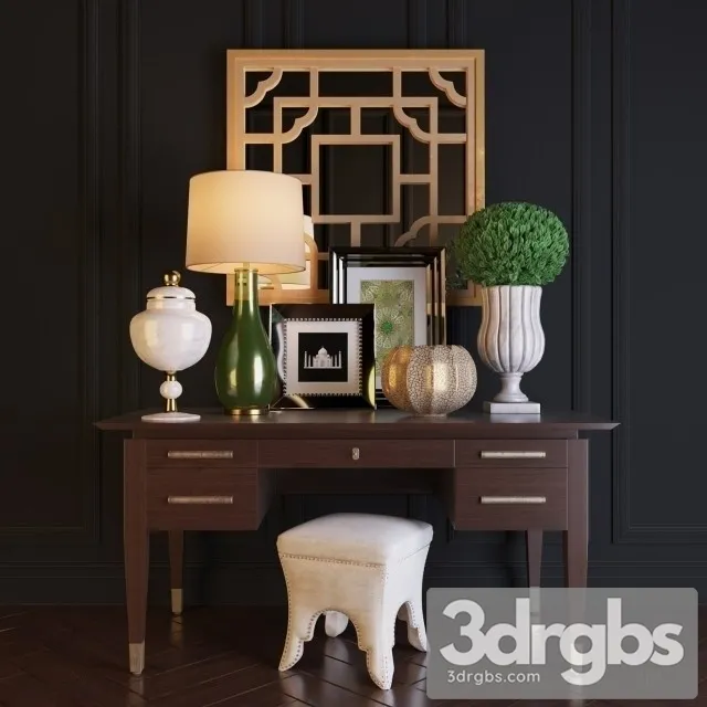 Console Deco Set 12 3D Model Download Console Deco Set 12 3D Model Download