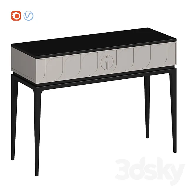 Console Garda Decor Spinola GD-00001 3D Model Console Garda Decor Spinola GD-00001 3D Model