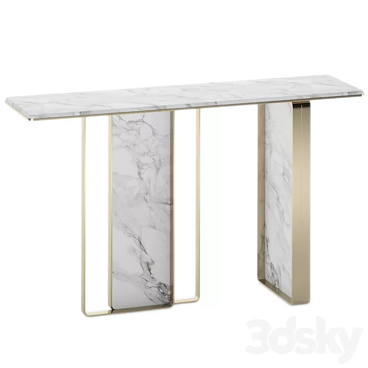 Console Gold 3D Model Console Gold 3D Model