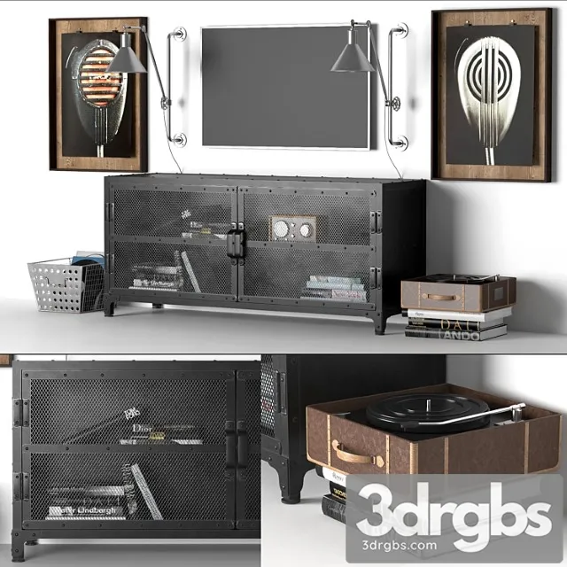 Console hopper rh iii 2 3D Model Download