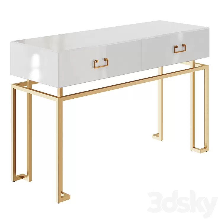 Console Kfg070 3D Model Console Kfg070 3D Model