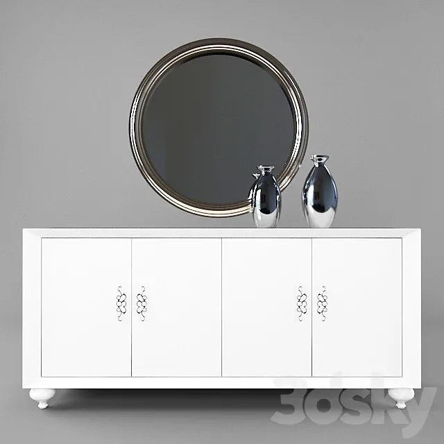 Console Mirrors 3DModel
