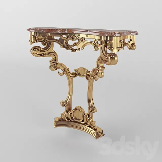 Console Modenese Gastone art 12610 3D Model