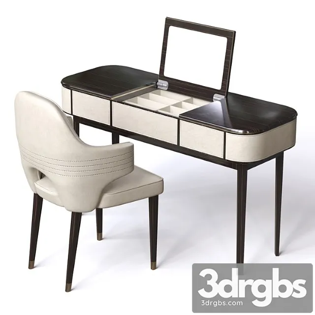 Console Molly Chair Carol By Antonelli Atelier 1 3D Model Download