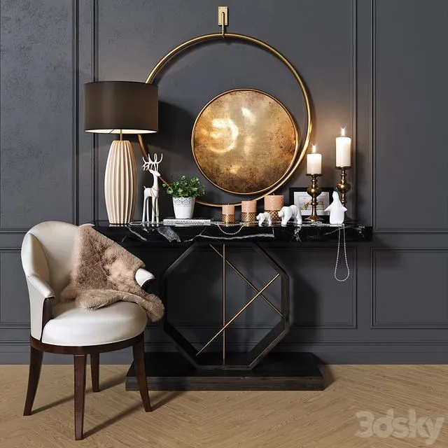 Console NOE CONSOLE fo SHINE BY SHO 3D Model Console NOE CONSOLE fo SHINE BY SHO 3D Model