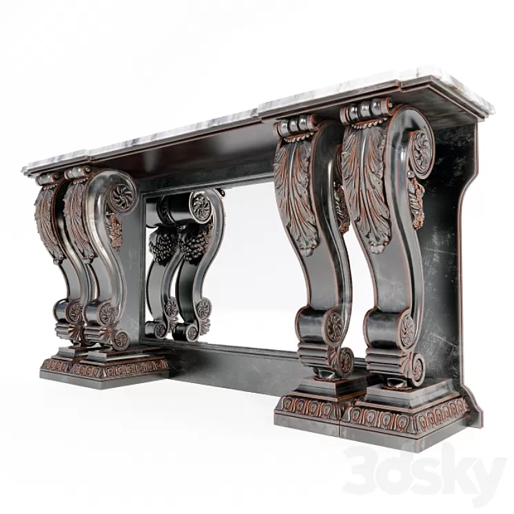 Console Roberto Giovannini 3D Model