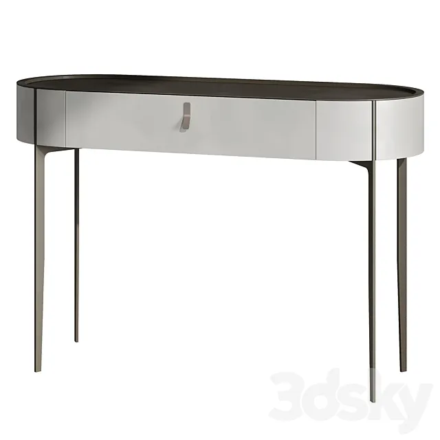 Console Round 3D Model Console Round 3D Model