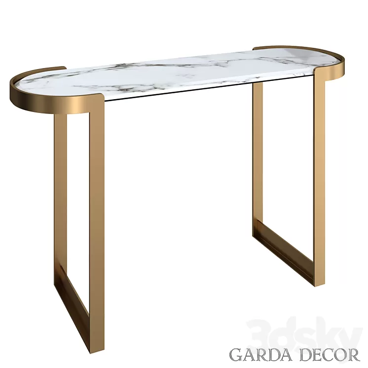CONSOLE SEVILLA WITH ARTIFICIAL MARBLE 58DB-CST20051 Garda Decor 3D Model CONSOLE SEVILLA WITH ARTIFICIAL MARBLE 58DB-CST20051 Garda Decor 3D Model