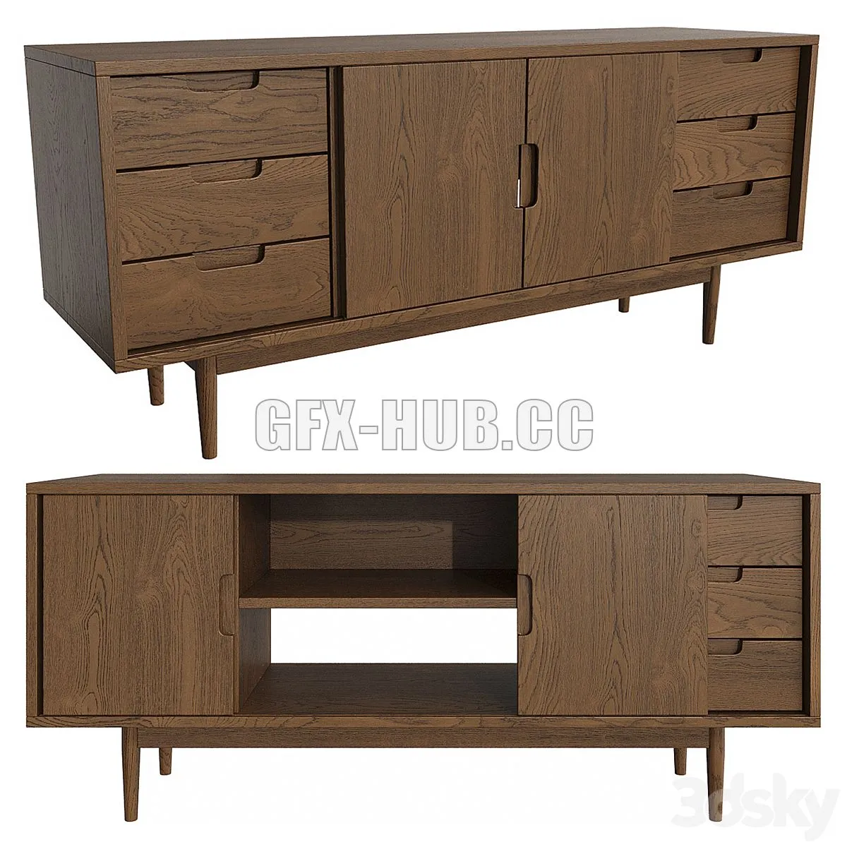 Console Skog Konstruktor Olga Olgovna 3D Model