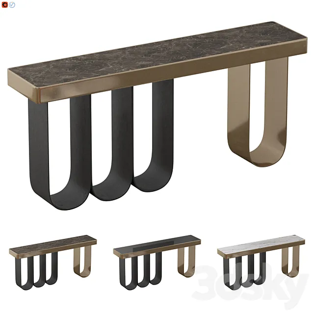 Console table 01 3DModel