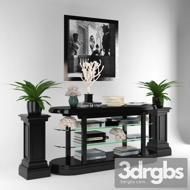 Console Table Pierce 3D Model Download