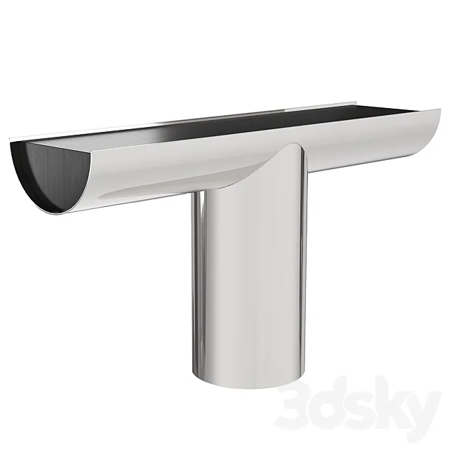 Console Table Pilotis 3D Model Console Table Pilotis 3D Model