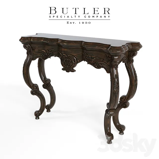 Console Table SKU 9407347 3DModel