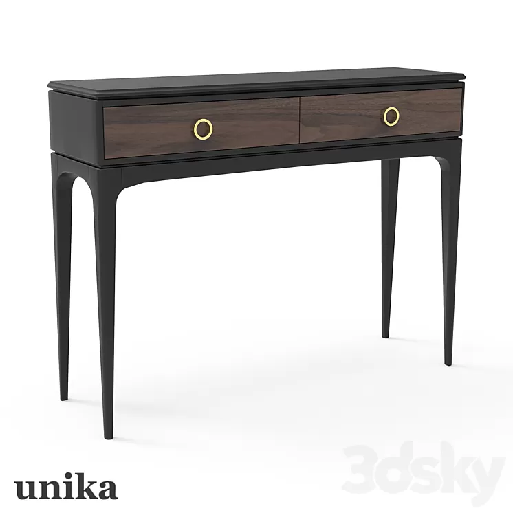 Console Tynd 2 doors 3D Model Console Tynd 2 doors 3D Model