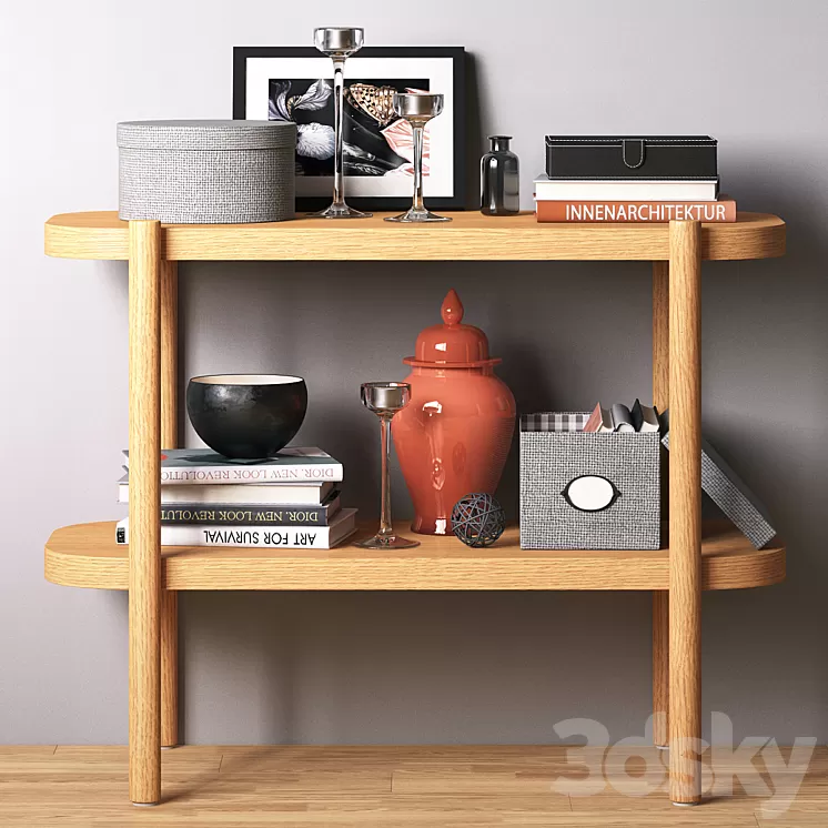 Console_Listerby_ikea 3D Model