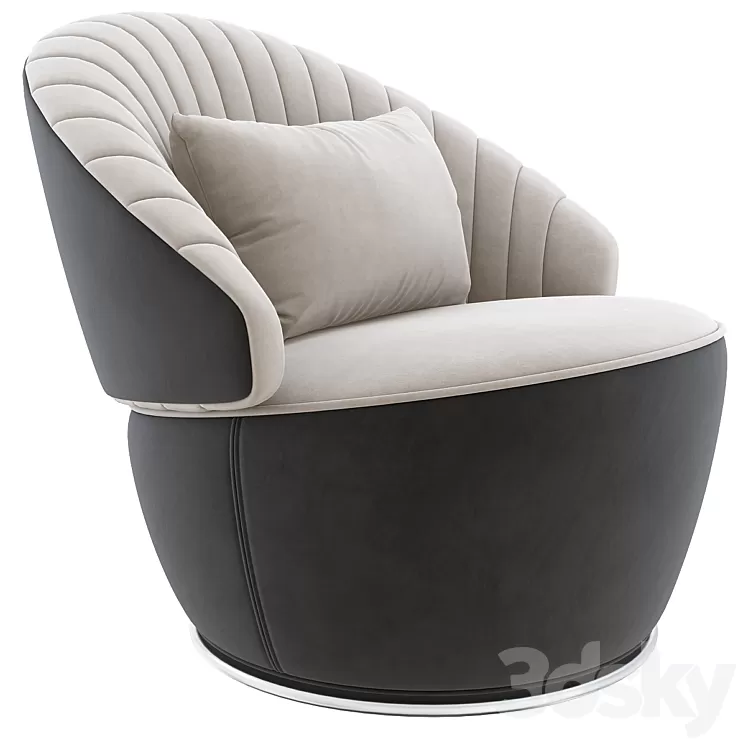CONSONANCE armchair Roche Bobois 3D Model CONSONANCE armchair Roche Bobois 3D Model