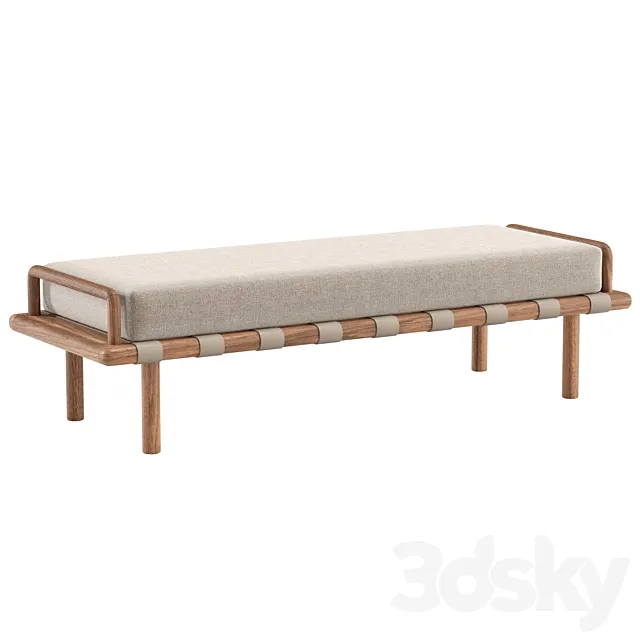 Constantine Bench 3D Model