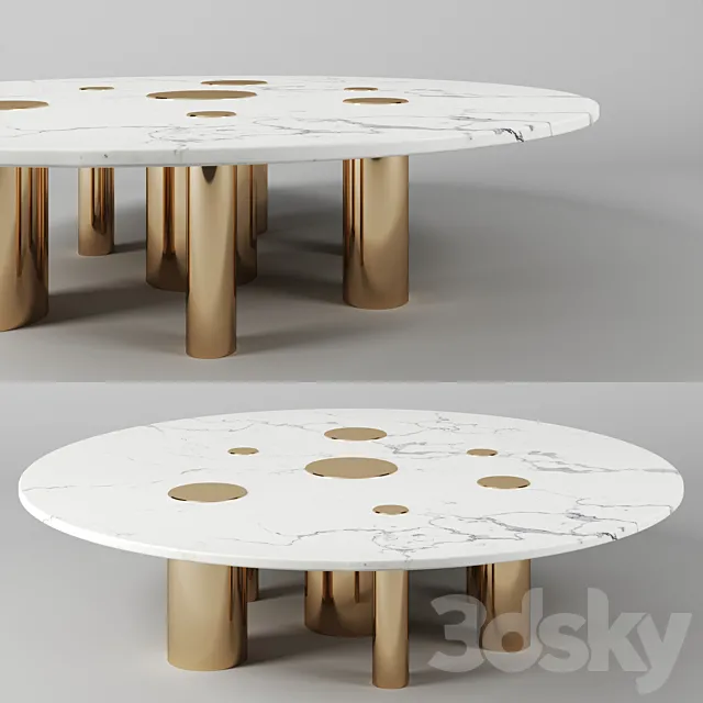 CONSTELLATION coffee table by Negropontes 3DModel