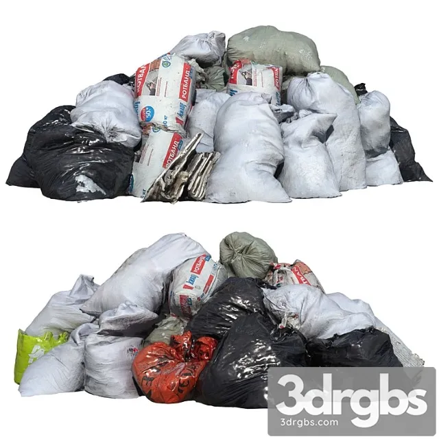 Construction garbage 3D Model Download