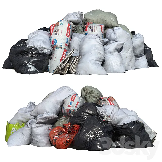 Construction garbage 3D Model
