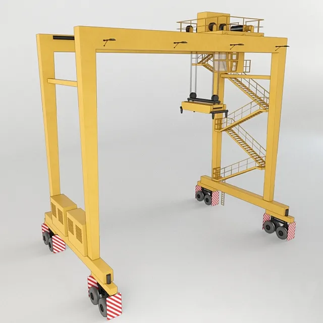 Container crane 3D Model Container crane 3D Model