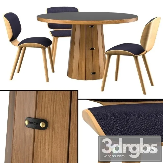 Container Table Bodhi With Linoak Top 3D Model Download Container Table Bodhi With Linoak Top 3D Model Download