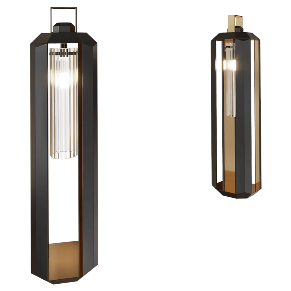 Contardi  – Floor lamp Cube Outdoor 3D Model