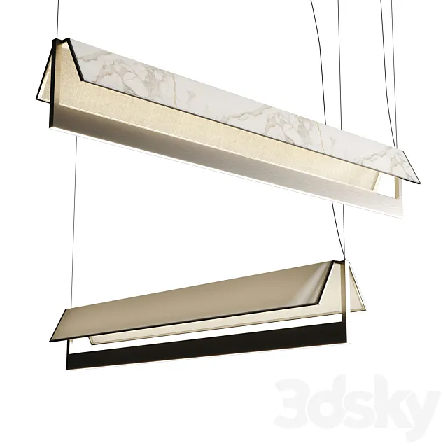 Contardi Fly SO marble fabric 3D Model Contardi Fly SO marble fabric 3D Model