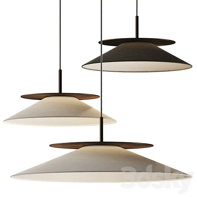 Contardi Lighting Asia So Pendant Lamps 3DModel Contardi Lighting Asia So Pendant Lamps 3DModel