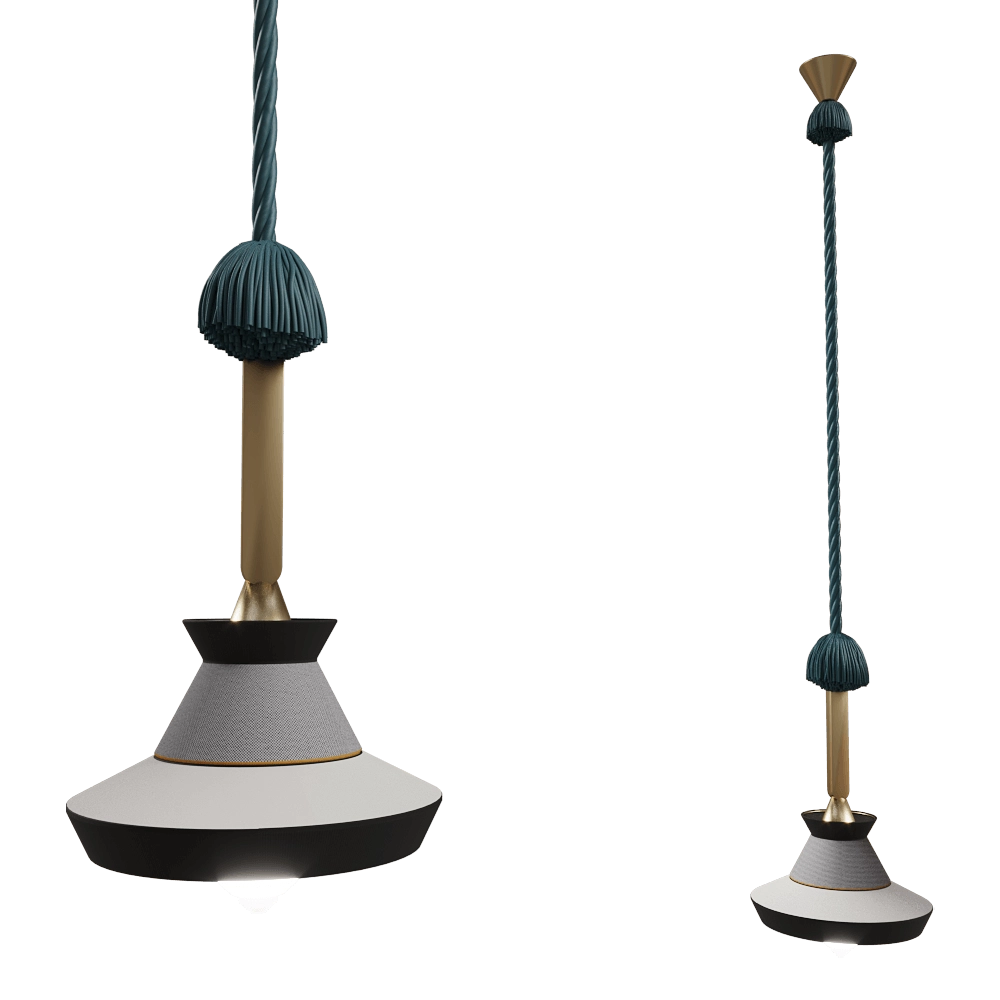 Contardi  – Pendant lamp Calypso SO GUADALOUPE 3D Model