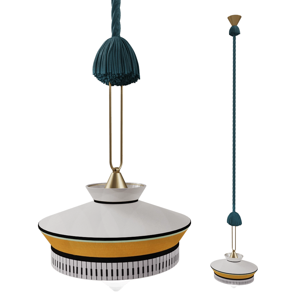 Contardi  – Pendant lamp Calypso SO MARTINIQUE 3D Model