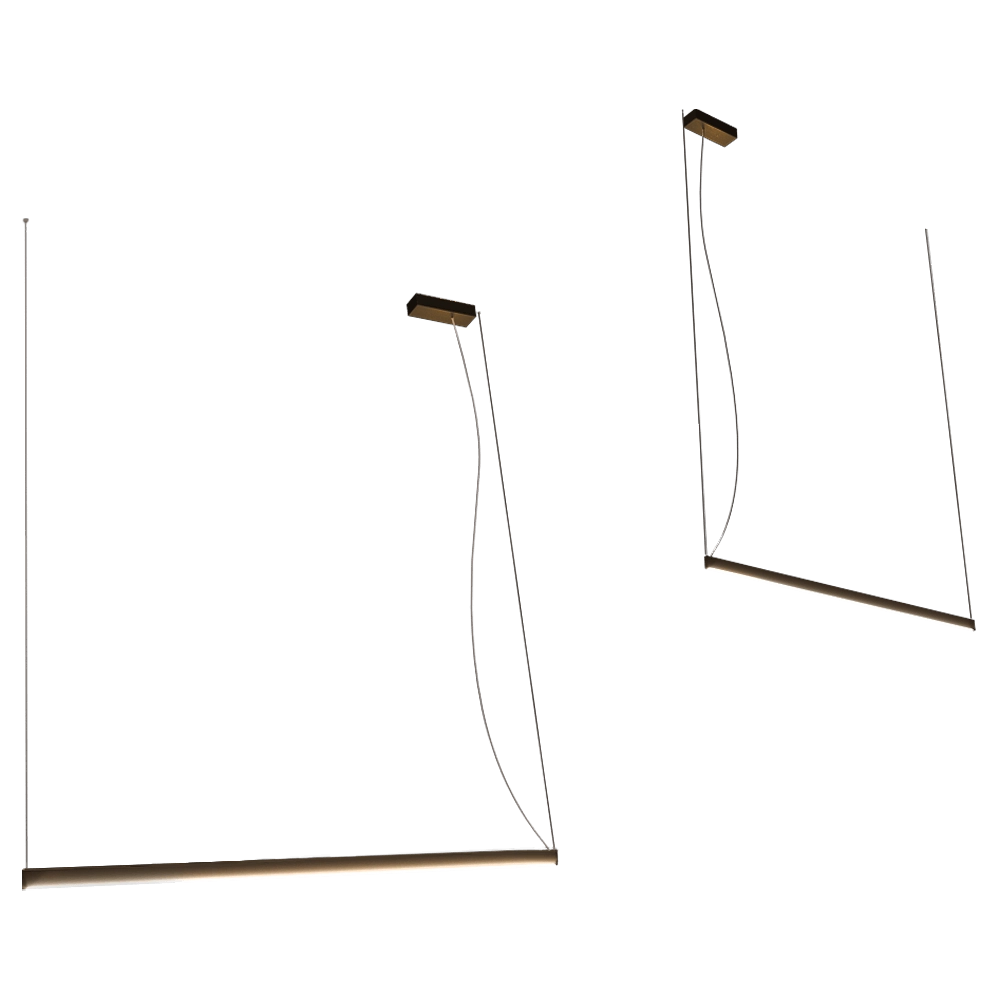Contardi  – Pendant lamp Fly linear 3D Model
